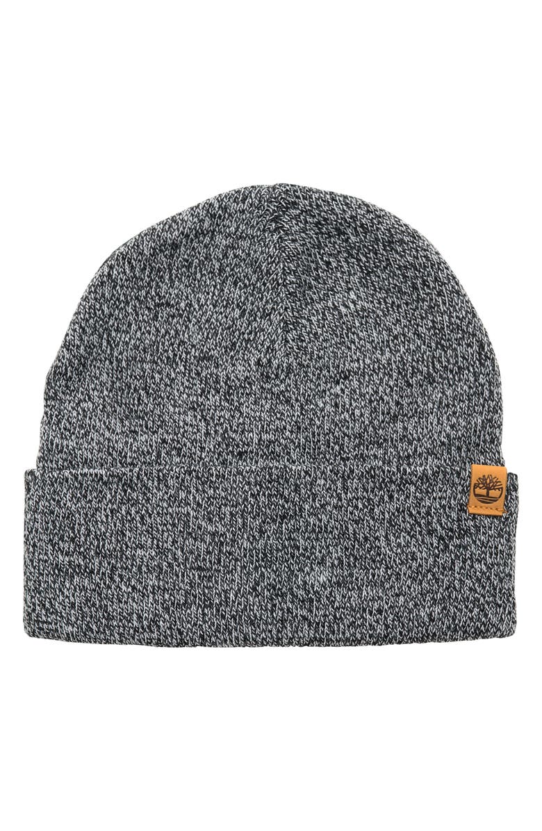 Timberland Marled Cuffed Beanie, Main, color,