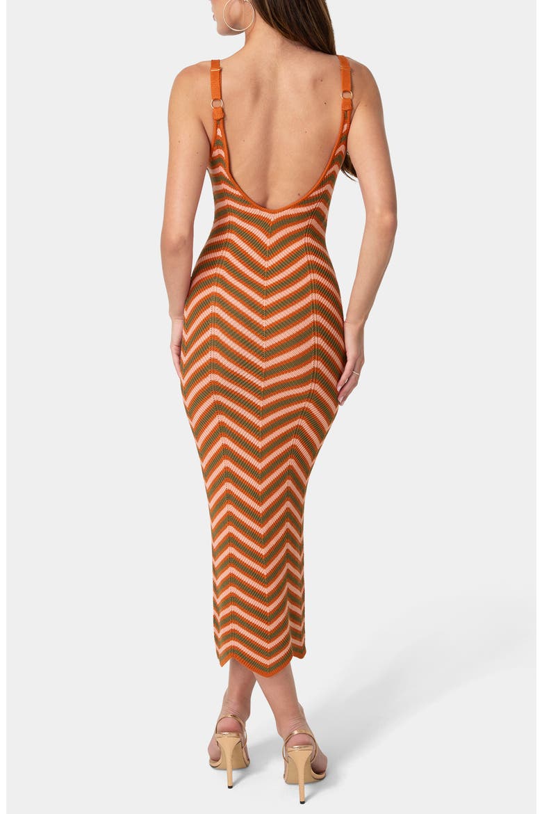 Crochet Midi Dress, Alternate, color, PINK/ MULTI
