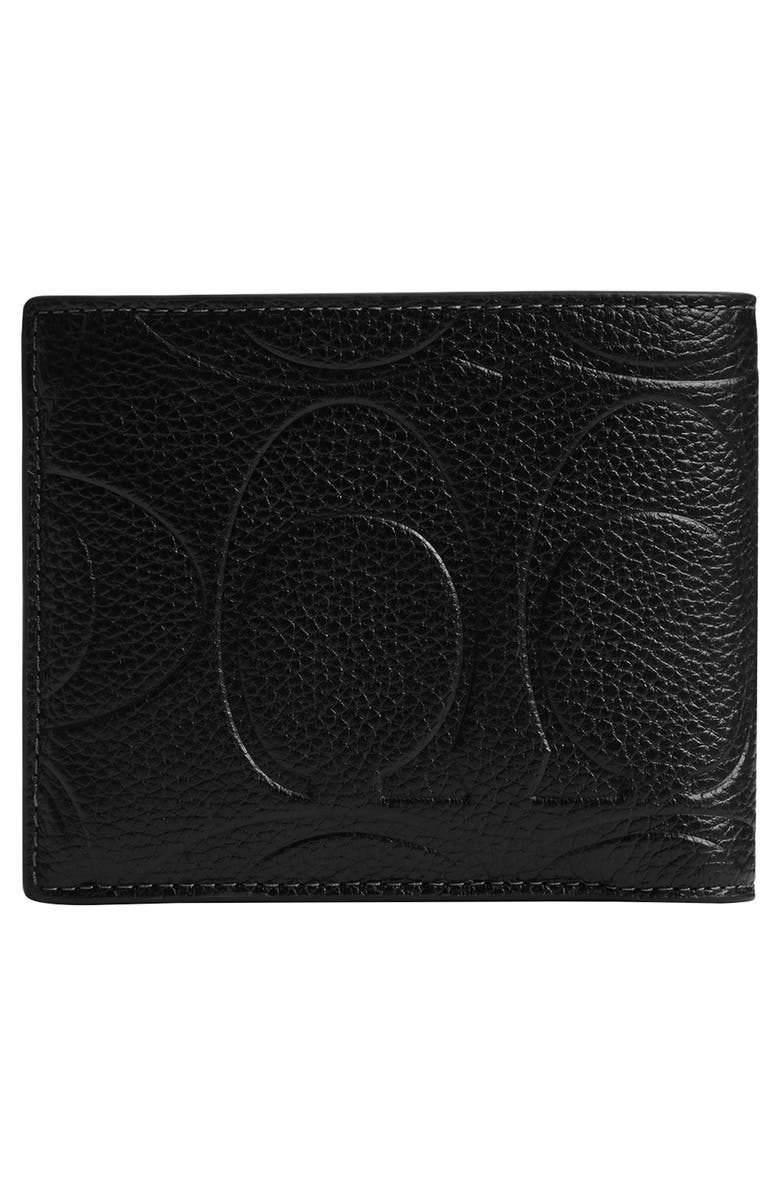 COACH 3-in-1 Maxi Signature Leather Bifold Wallet, Alternate, color, 