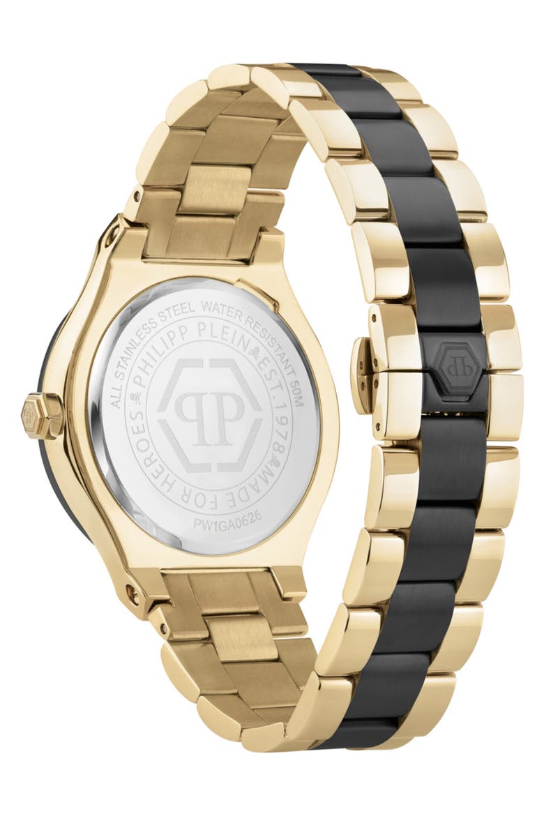 Plein Underdog Multifunction Quartz Bracelet Watch, 44mm, Main, color, TTE