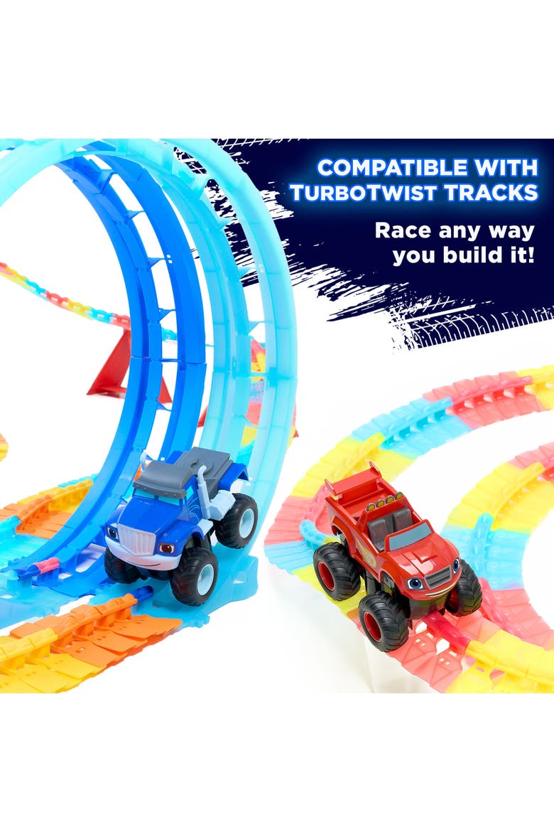 Blaze & Crusher Turbo Racers 2-Pack Monster Truck Set, Alternate, color, Blue