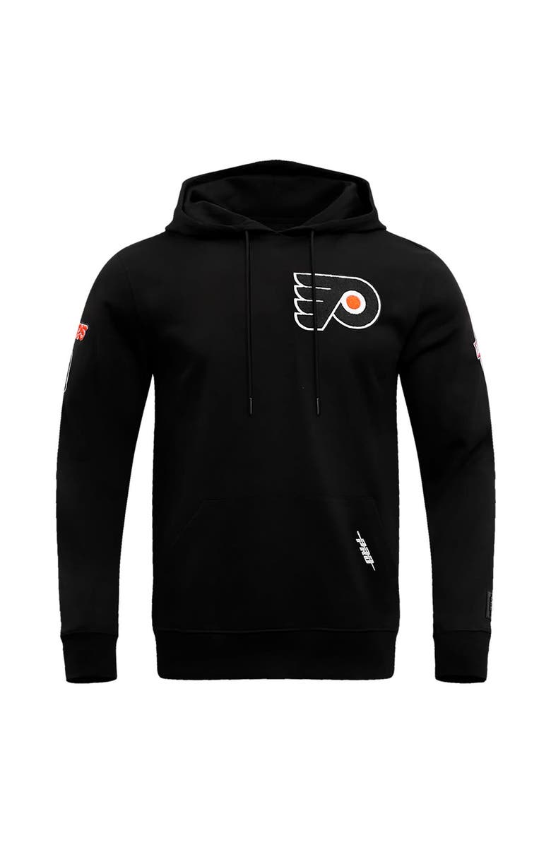 PRO STANDARD Men's Pro Standard Black Philadelphia Flyers Classic Pullover Hoodie, Alternate, color, Black
