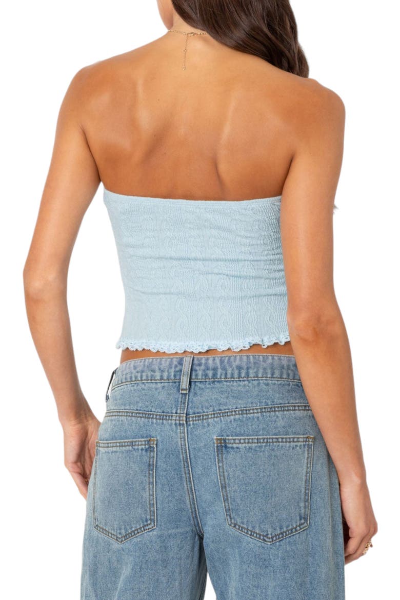 Lacey Tube Top, Alternate, color, LIGHT-BLUE