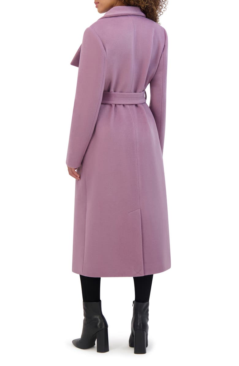 Kenneth Cole New York Fencer Collar Trench Coat, Alternate, color, Mauve