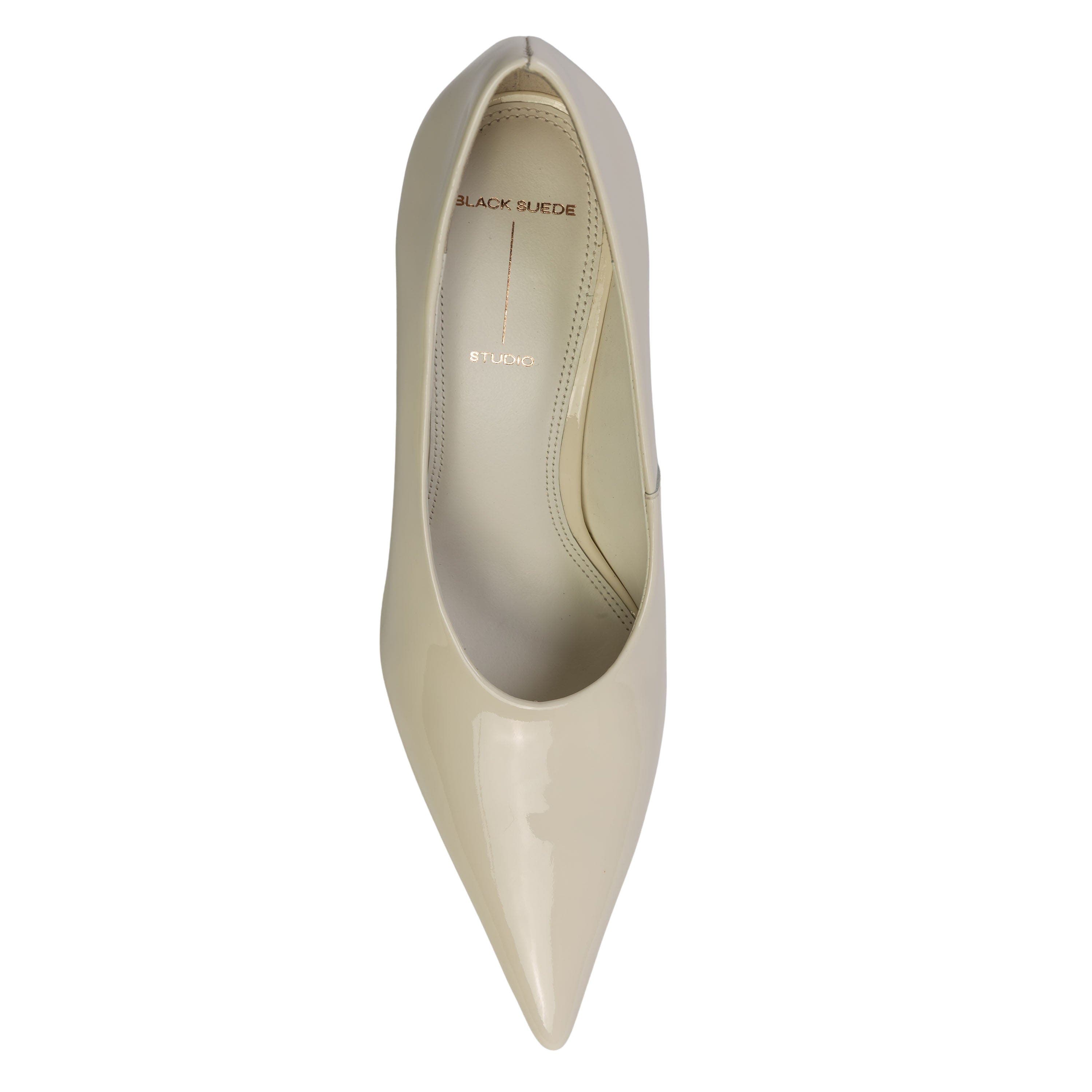BLACK SUEDE STUDIO Jona 80 Patent Pump, Alternate, color, Coconut Patent