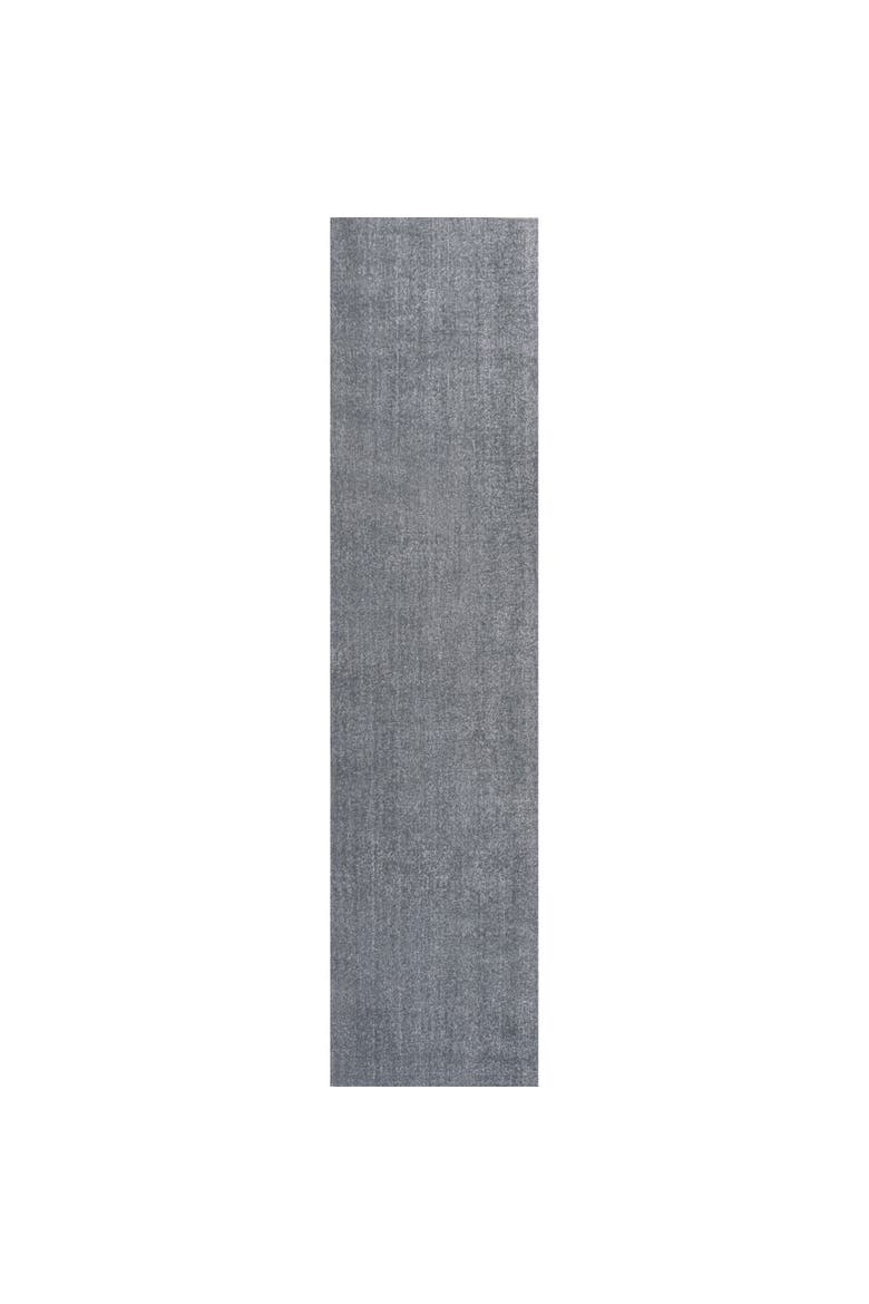 Twyla Classic Solid Low-Pile Machine-Washable Area Rug, Alternate, color, Gray