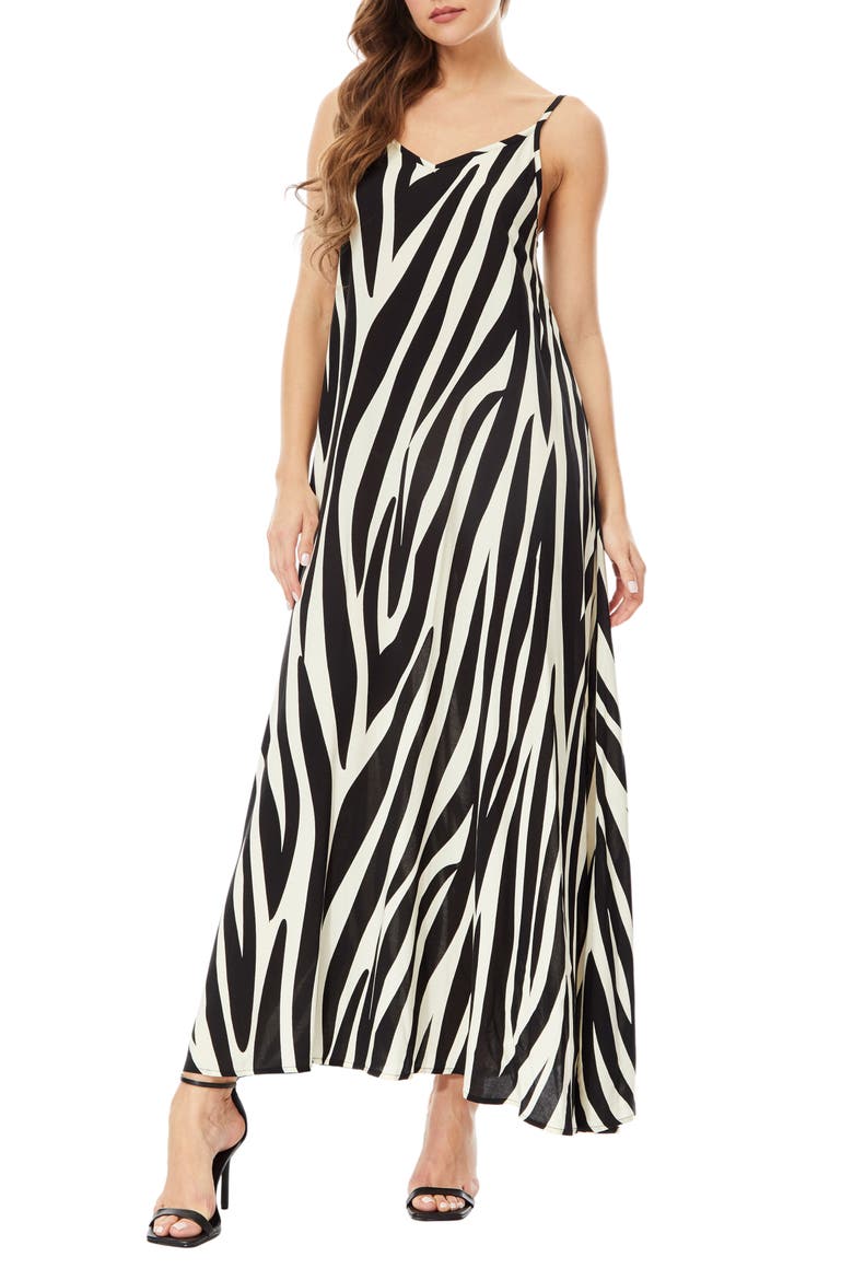 Elle Maxi Dress, Main, color, CONTRAST
