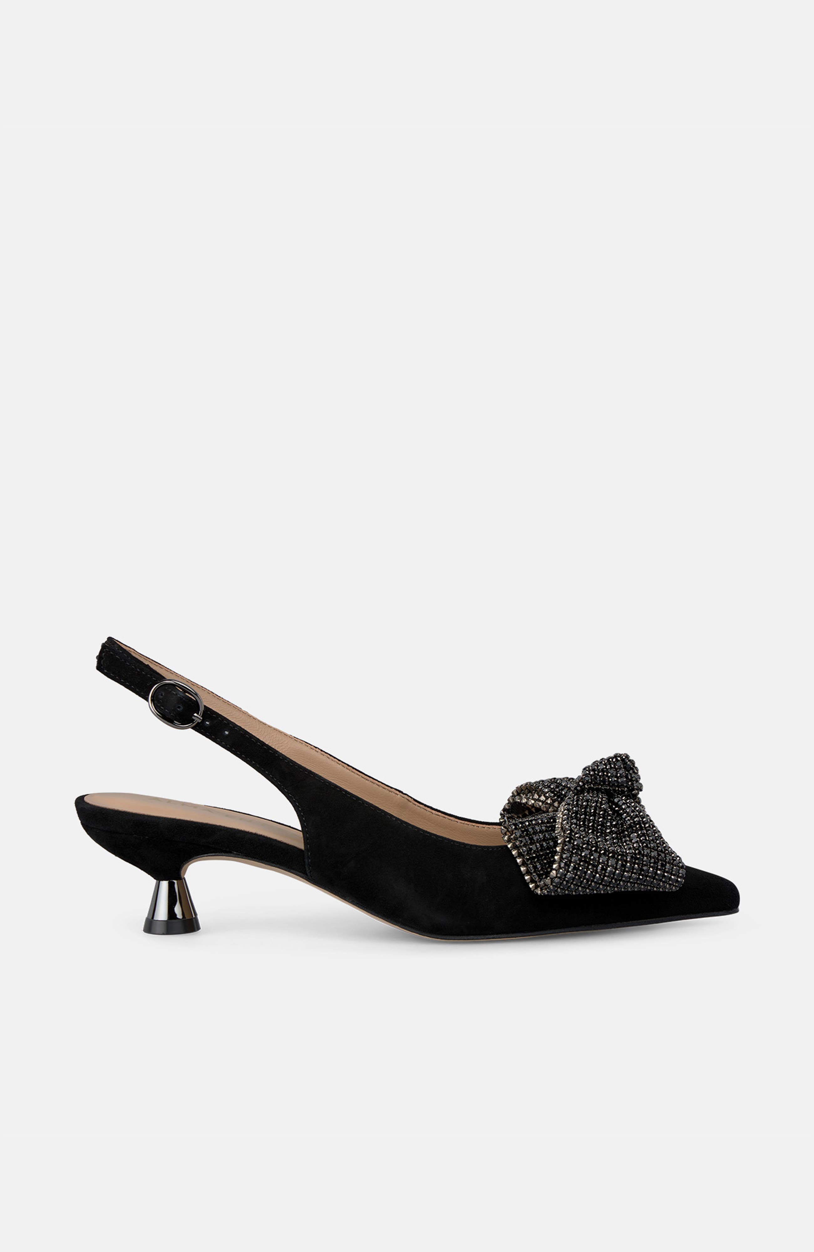 Mini Bow Shoe, Alternate, color, Black