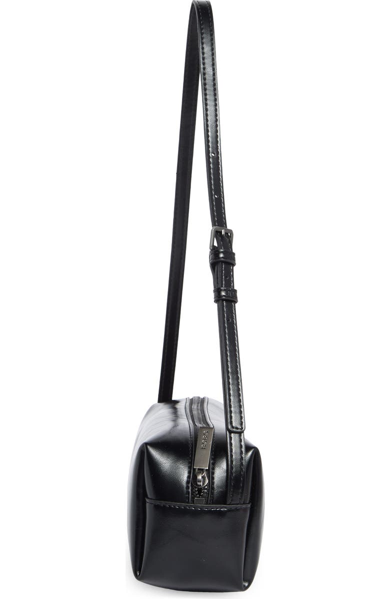BCBG Barrel Shoulder Bag, Alternate, color, Black