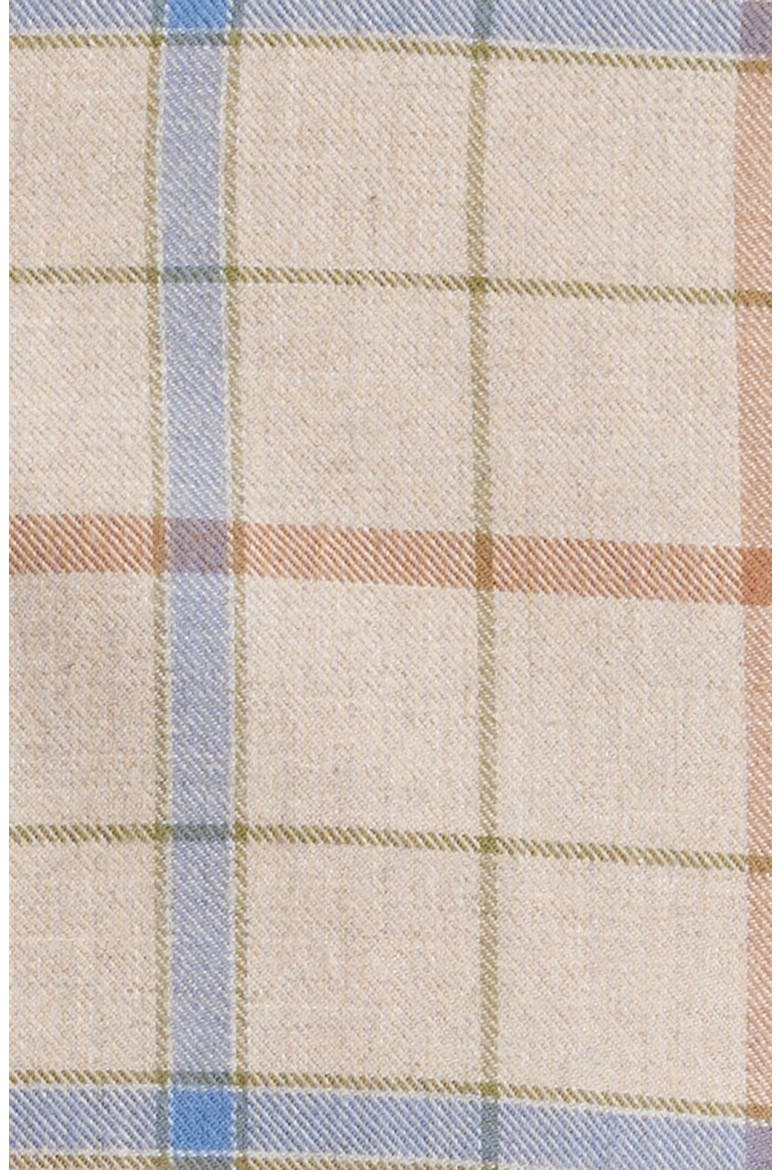 Mélange Exploded Tattersall Flannel Button-Up Shirt, Alternate, color, KHAKI HEATHER
