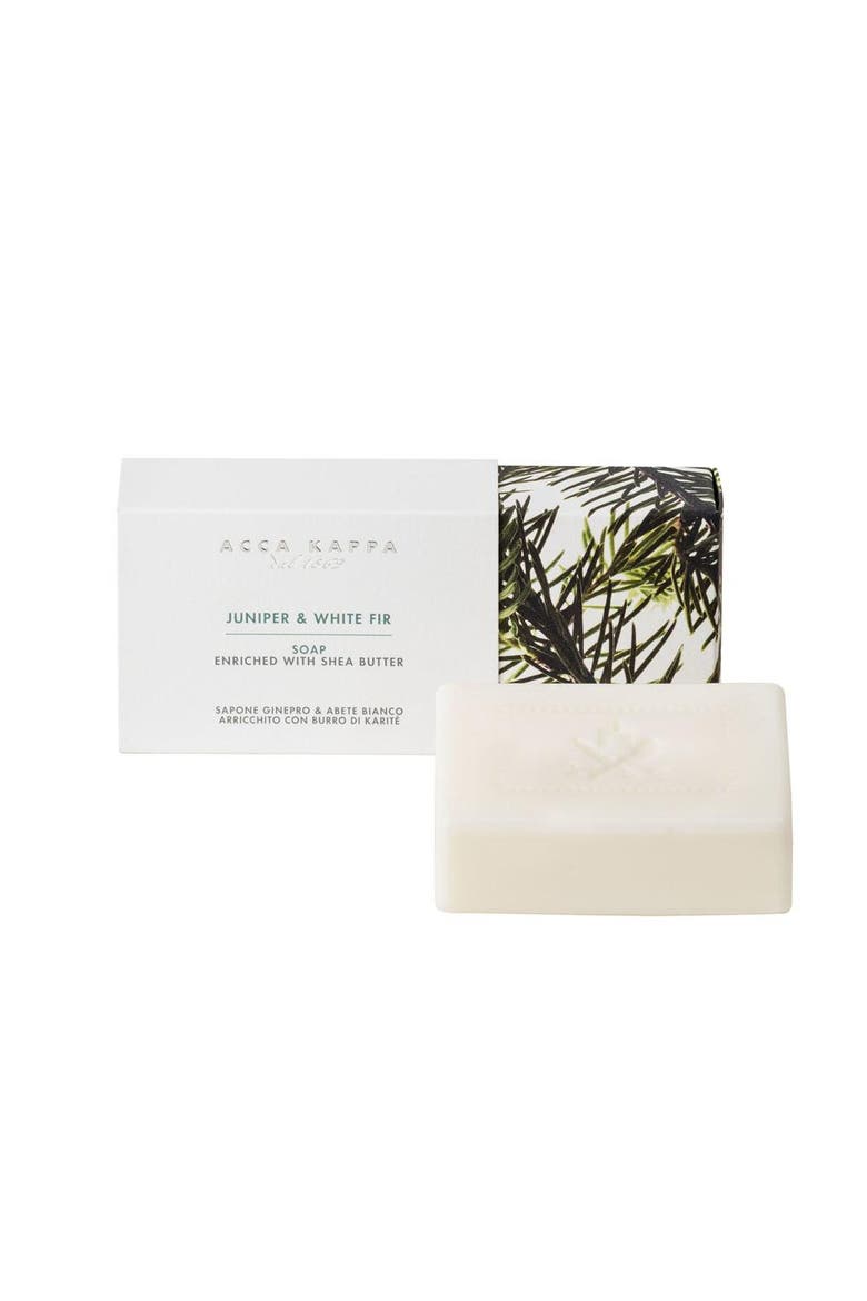 Juniper & White Fir Soap, Main, color, White
