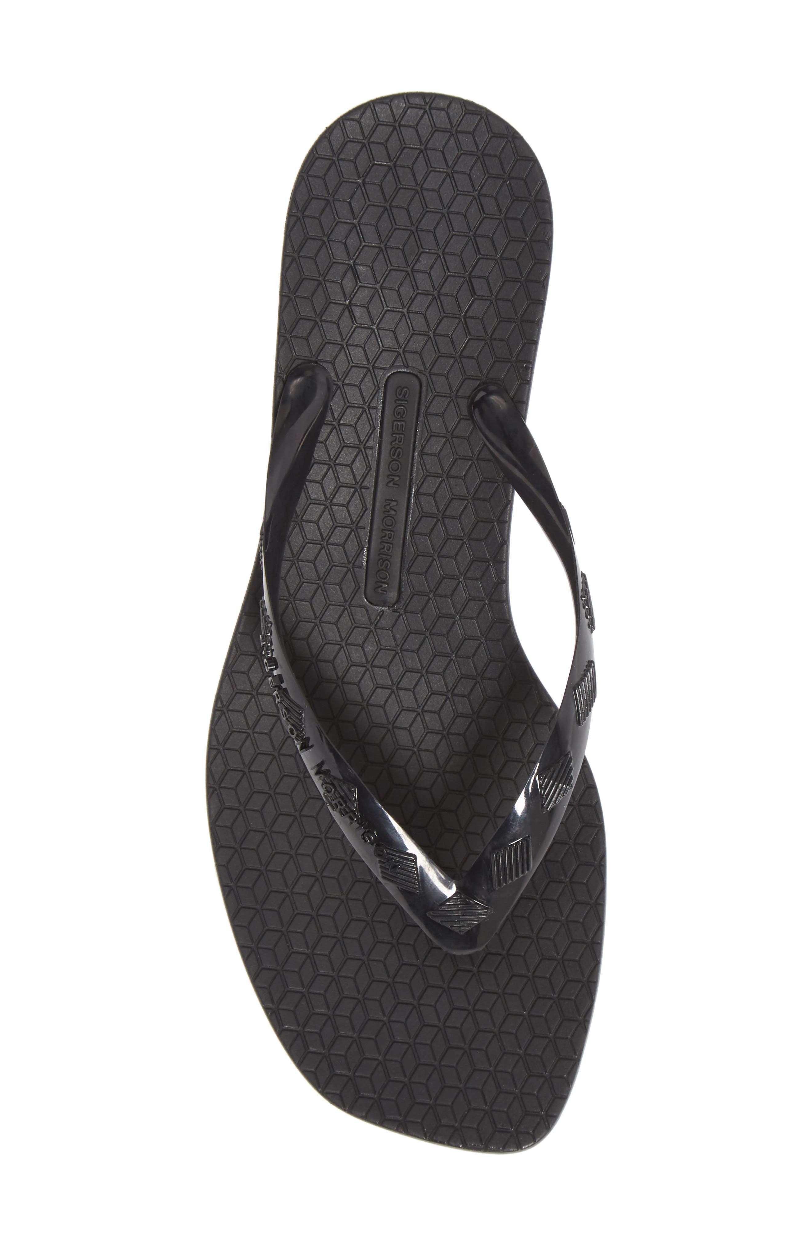 Sigerson Morrison Iconic Kitten Heel Flip Flop, Alternate, color, 