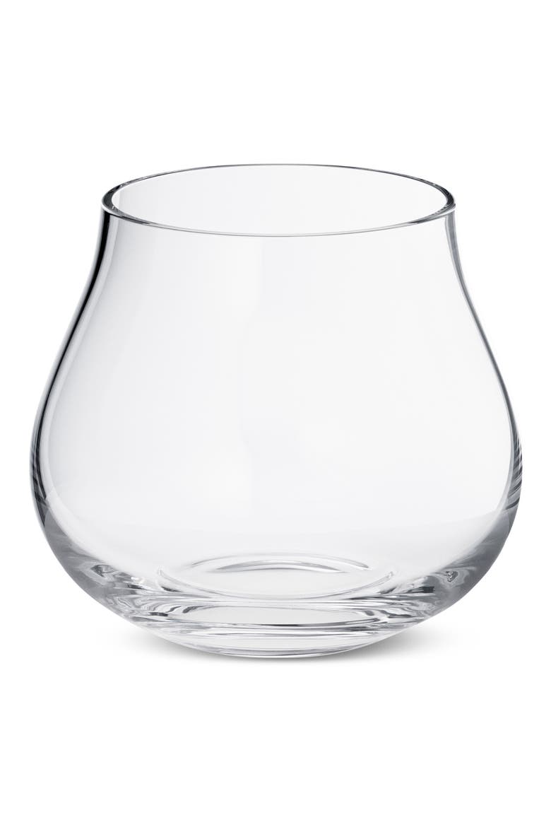 Set of 6 Low Crystal Tumblers, Main, color, CLEAR