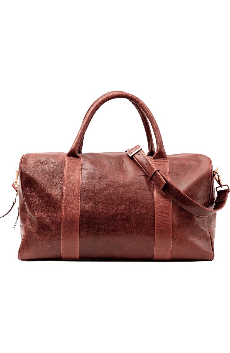 SABANDIJA Standard Duffle Bag, Main, color, Tobacco