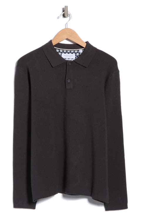 Long Sleeve Polo Sweater