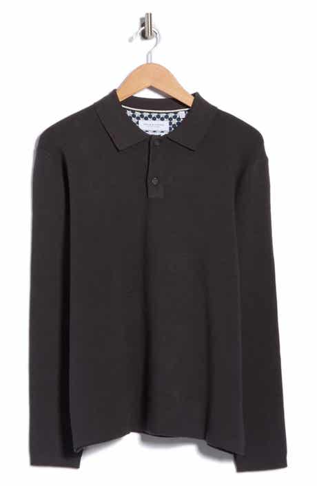 Long Sleeve Polo Sweater