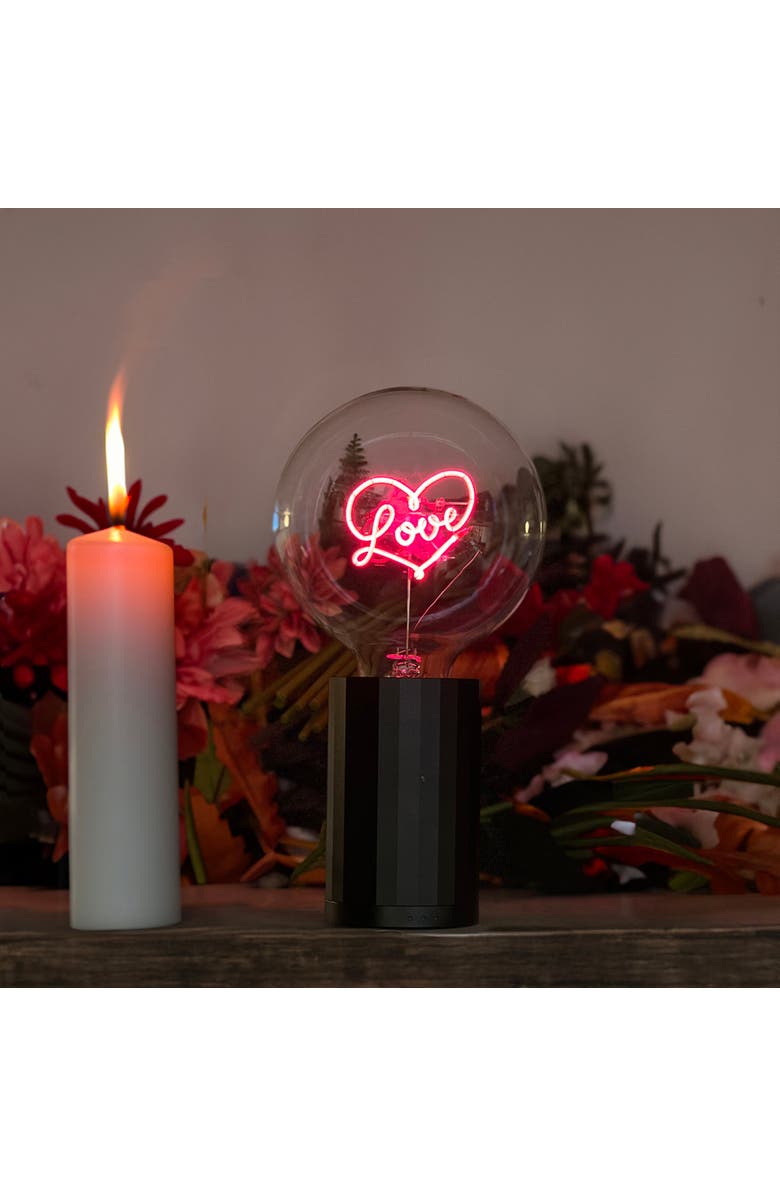 MITB Love Portable Table Lamp, Alternate, color, Gold