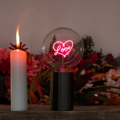 Mitb Love Portable Table Lamp In Gold