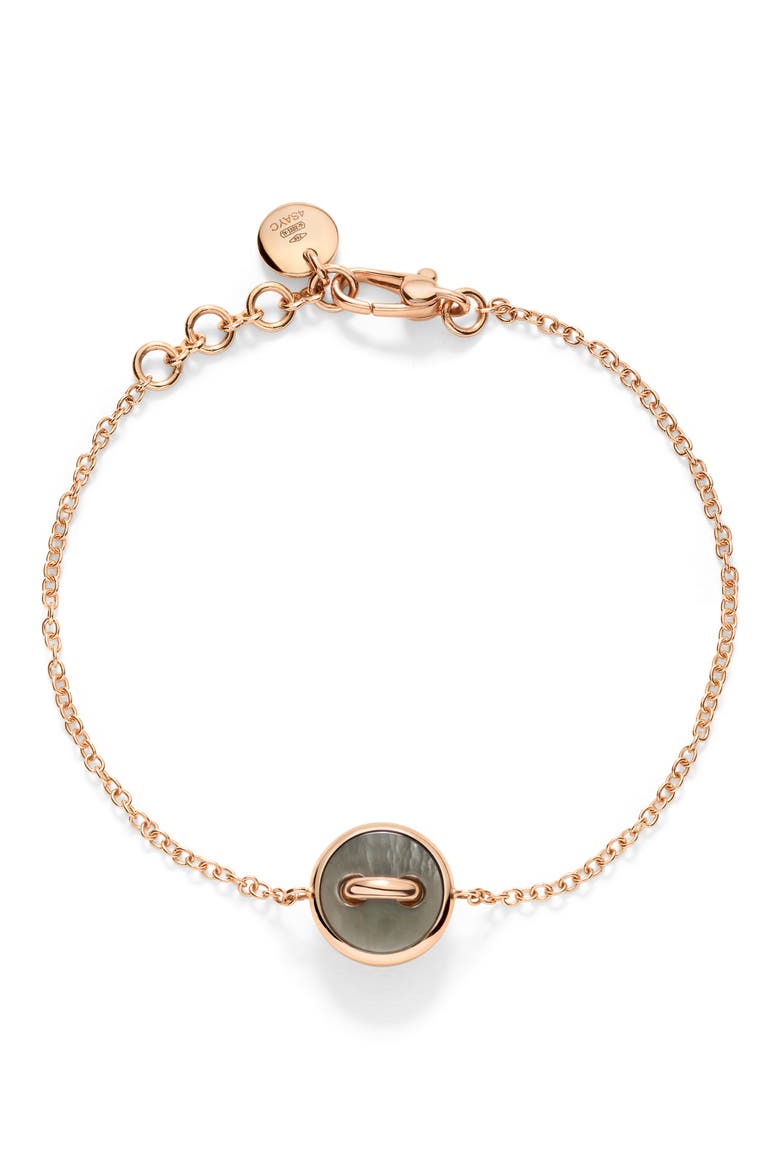 Pompom Dot Ring Bracelet, Alternate, color, PEARL