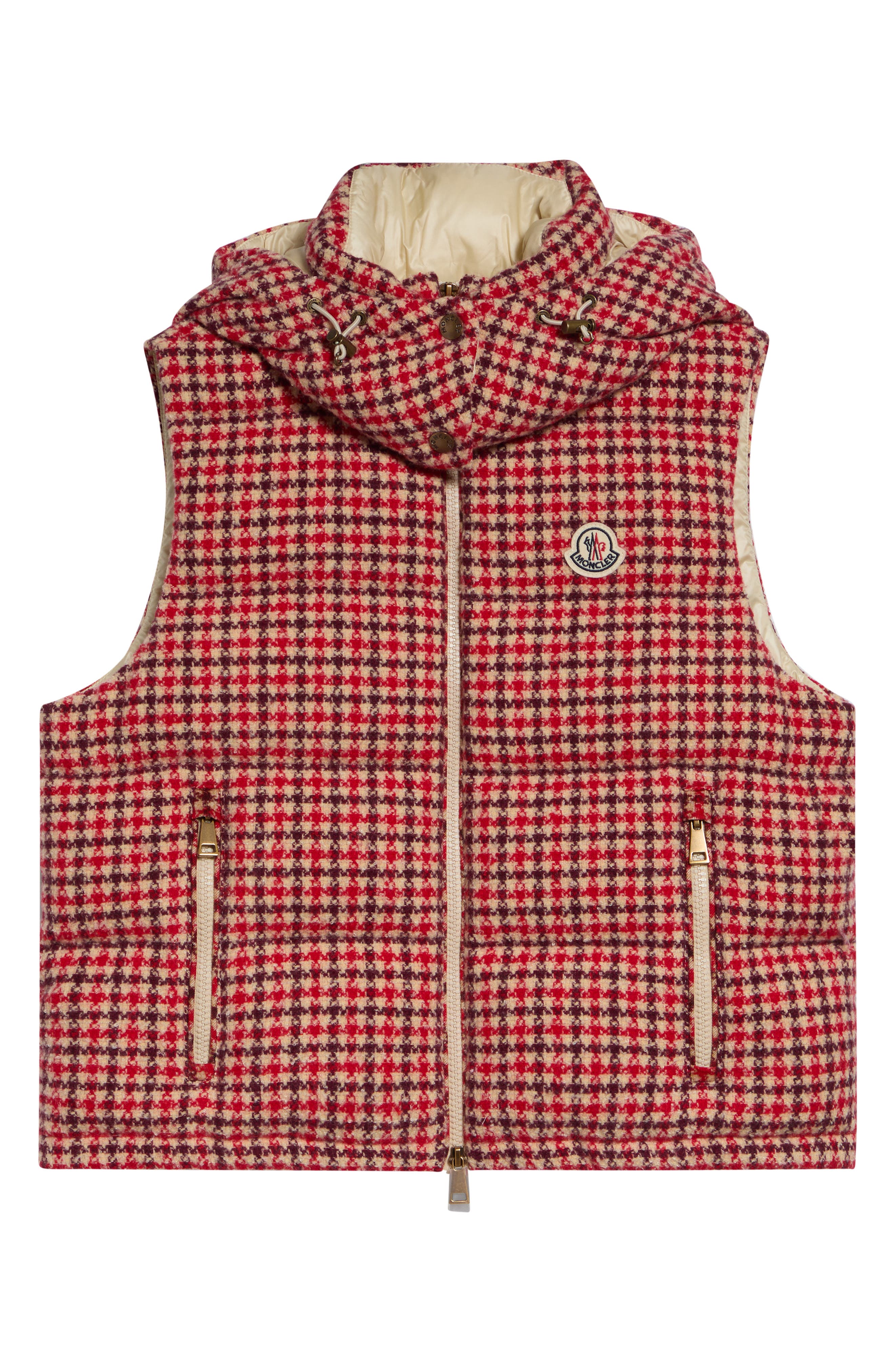 Moncler Niverolle Down Puffer Vest With Removable Hood