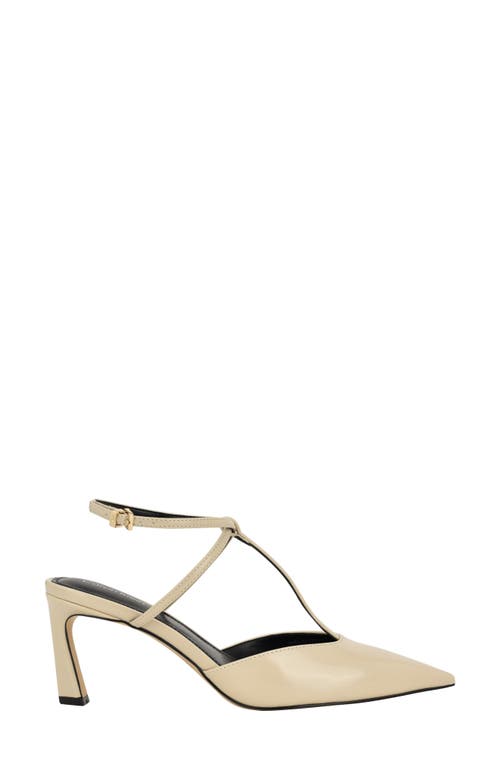 Calvin Klein Avriel 2 Ankle Strap Pump In White