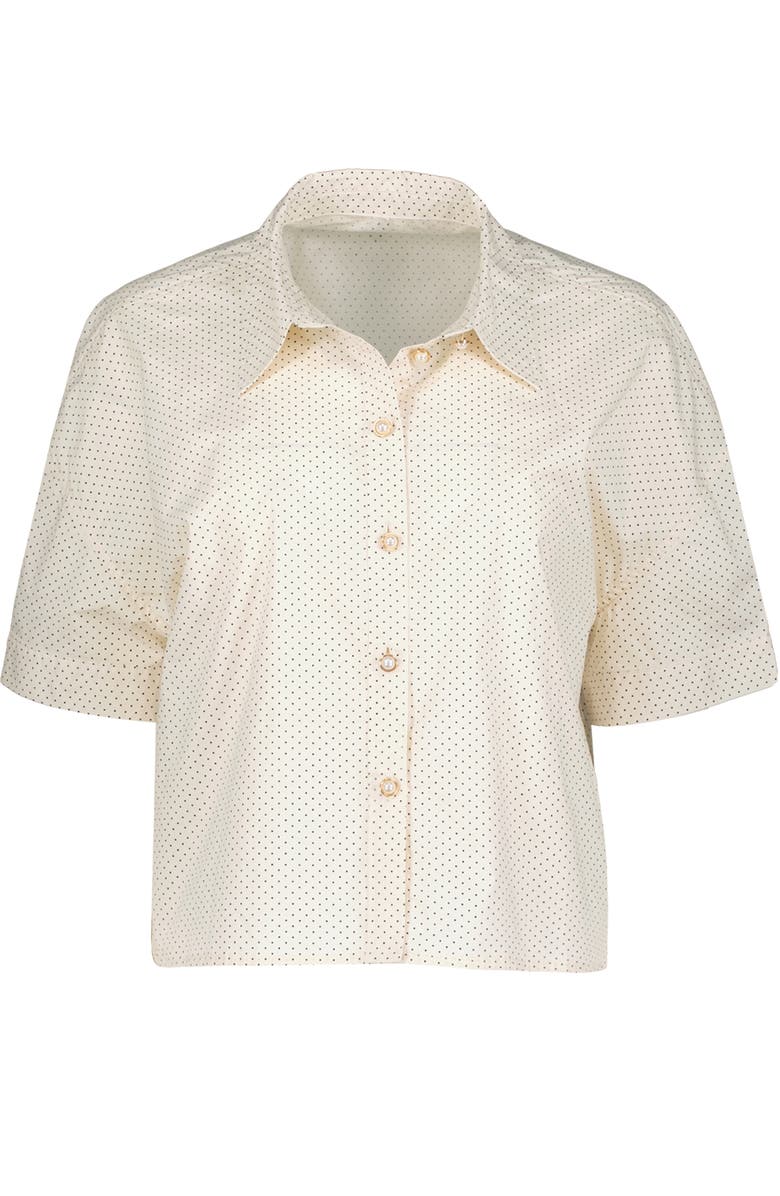 Bishop + Young Palma Poplin Top, Alternate, color, Micro Polka Dot