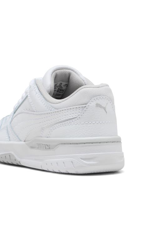 Puma Kids' Rebound Retro Low Top Sneaker In White