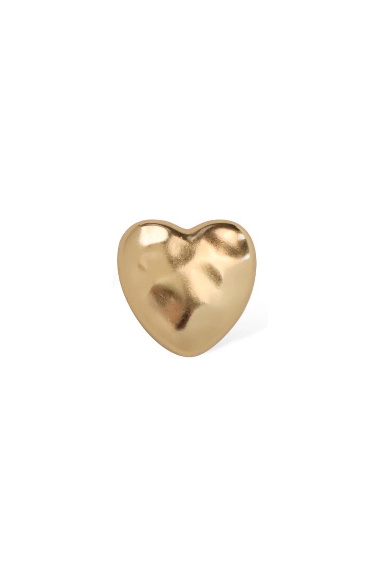 RC RETRO CHIC Heart of Eden Stud Earrings, Alternate, color, Gold