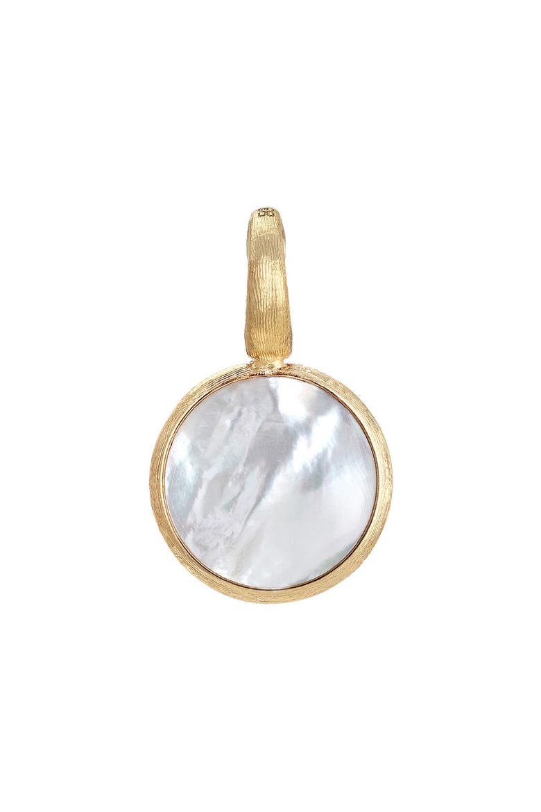 Jaipur Mother-of-Pearl Pendant, Main, color, GOLD