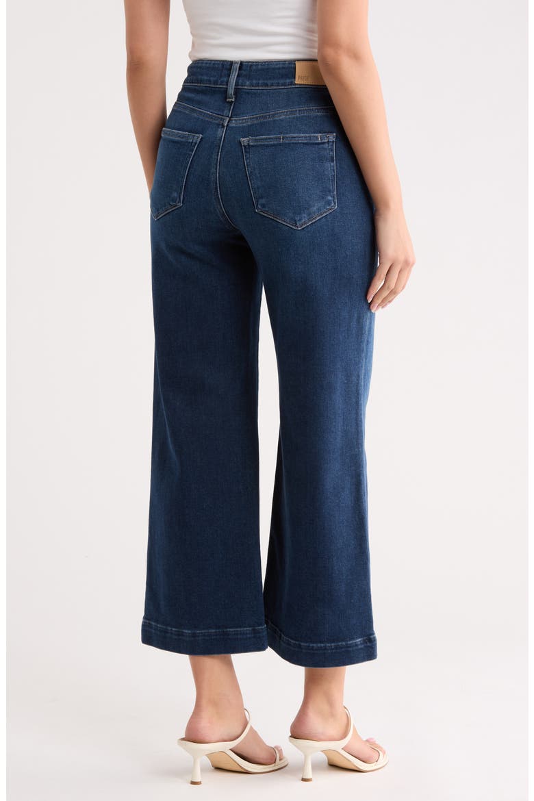Anessa High Waist Ankle Wide Leg Jeans, Alternate, color, REAGENT STREET