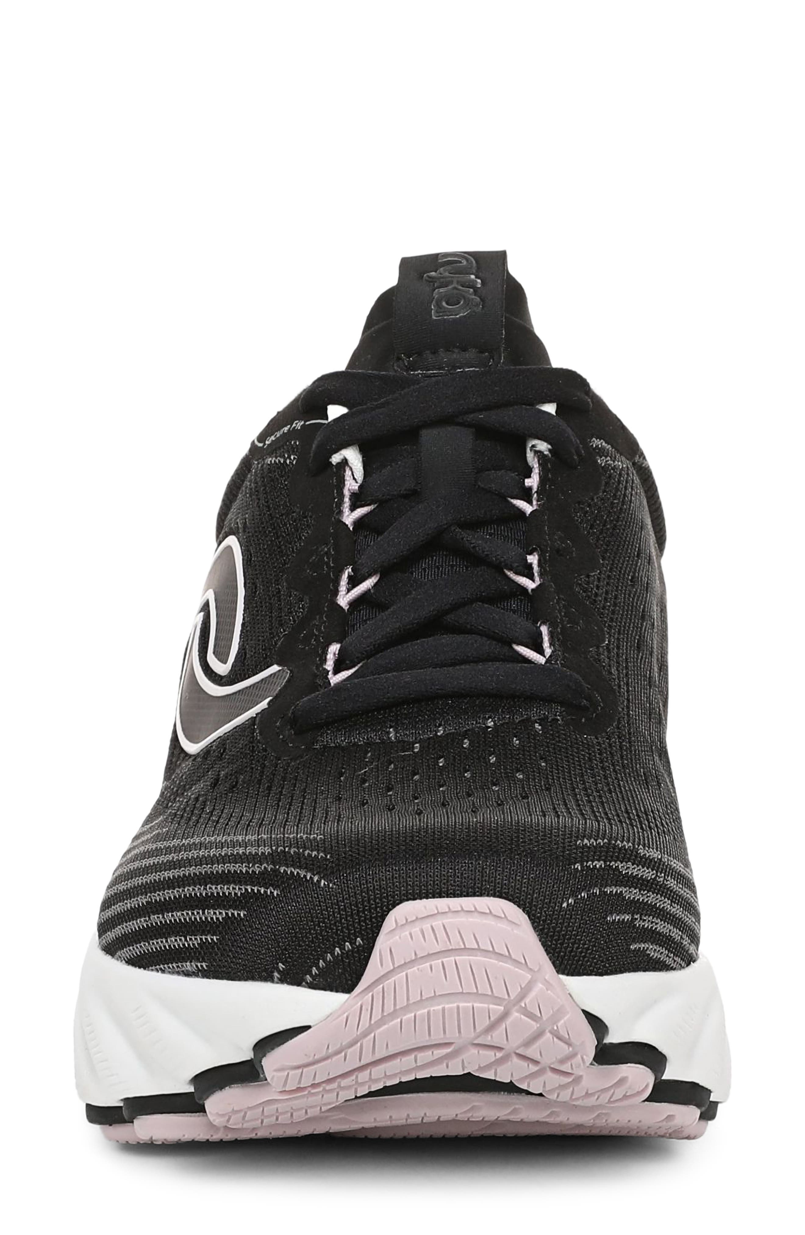 Rykä Distance LX Running Sneaker, Alternate, color, Black