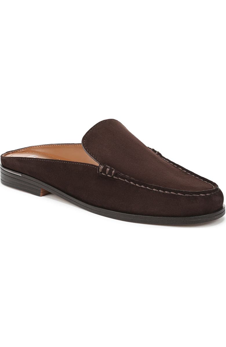 Franco Sarto Linda Moc Toe Mule, Main, color, Hickory Brown