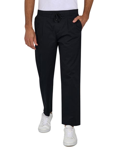 Solid Drawstring Pants