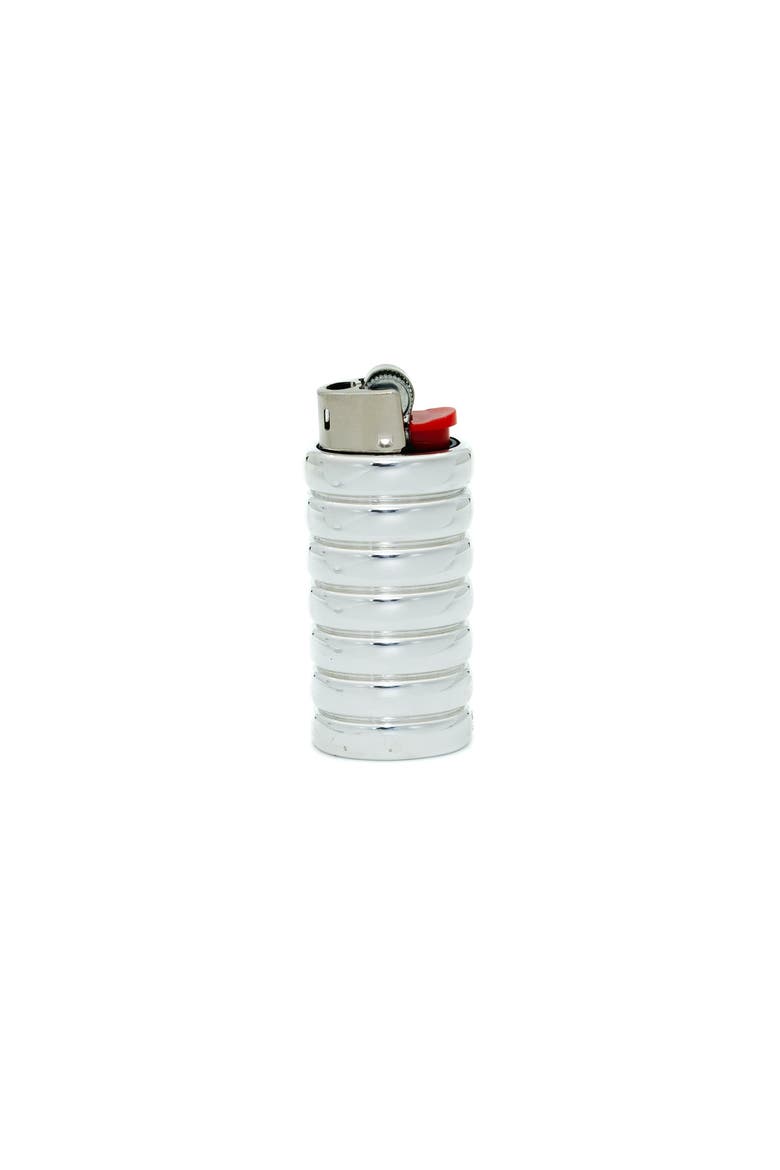 Gio Mini Lighter Holder, Main, color, 92.5 Sterling Silver