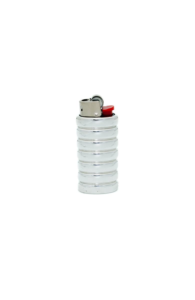 FRY POWERS Gio Mini Lighter Holder, Main, color, 92.5 Sterling Silver