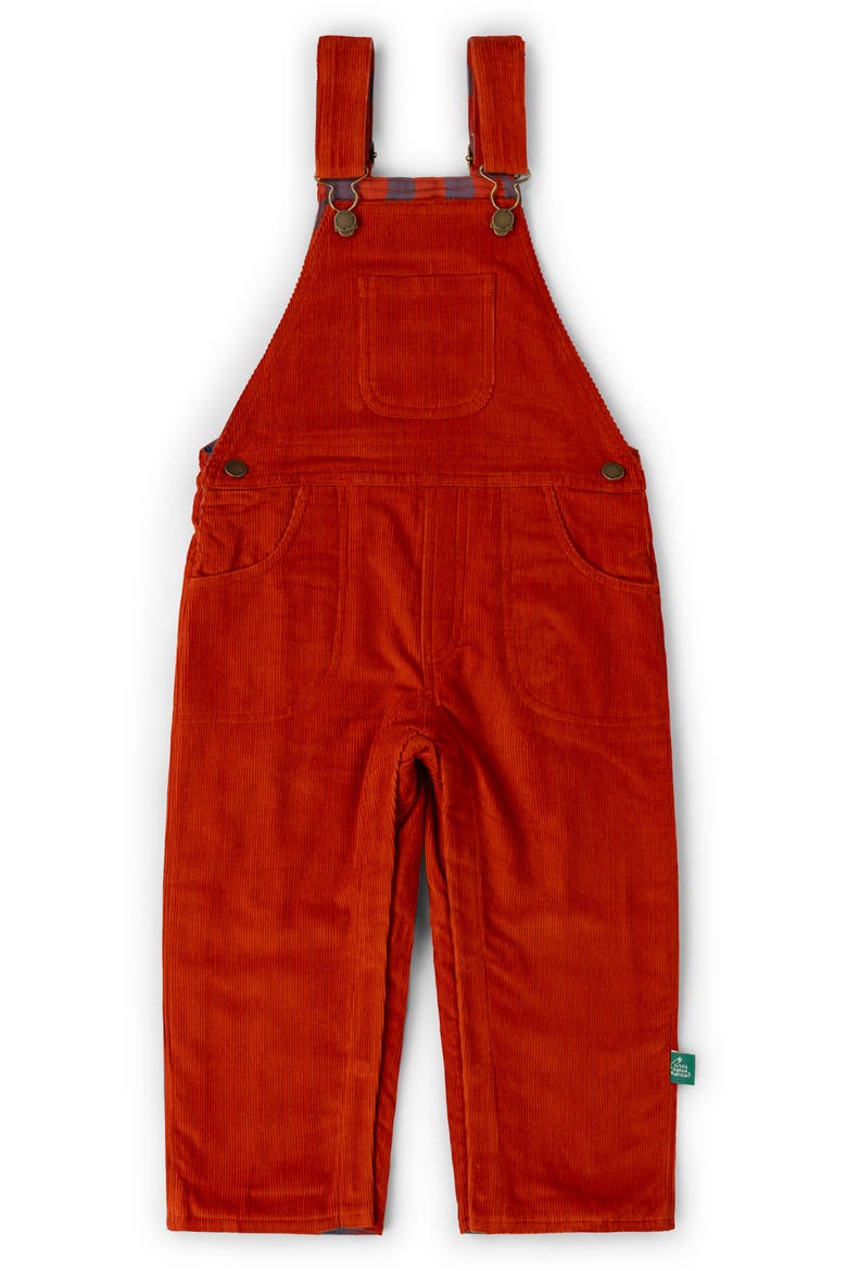 Kids' Corduroy Overalls, Main, color, RED