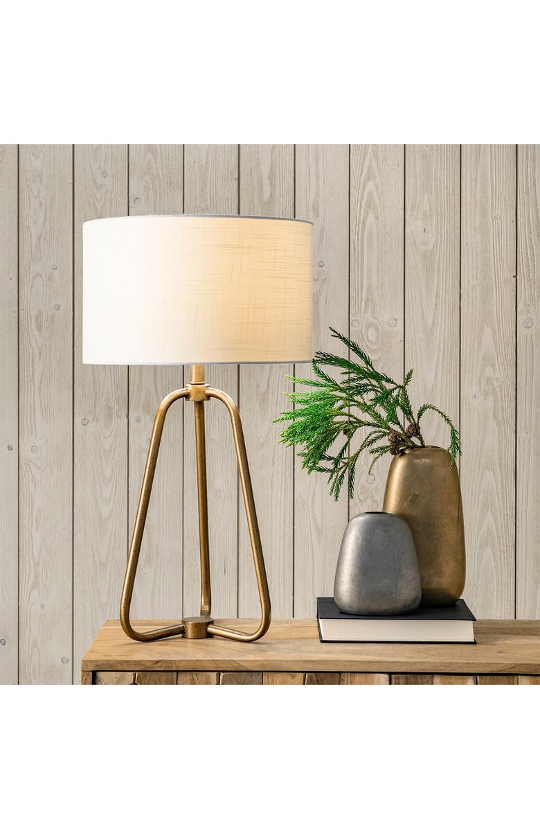 NULOOM Brass Captiva 26" Metal Table Lamp, Alternate, color, 