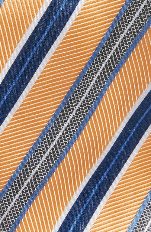 Nordstrom Stripe Silk Tie In Yellow