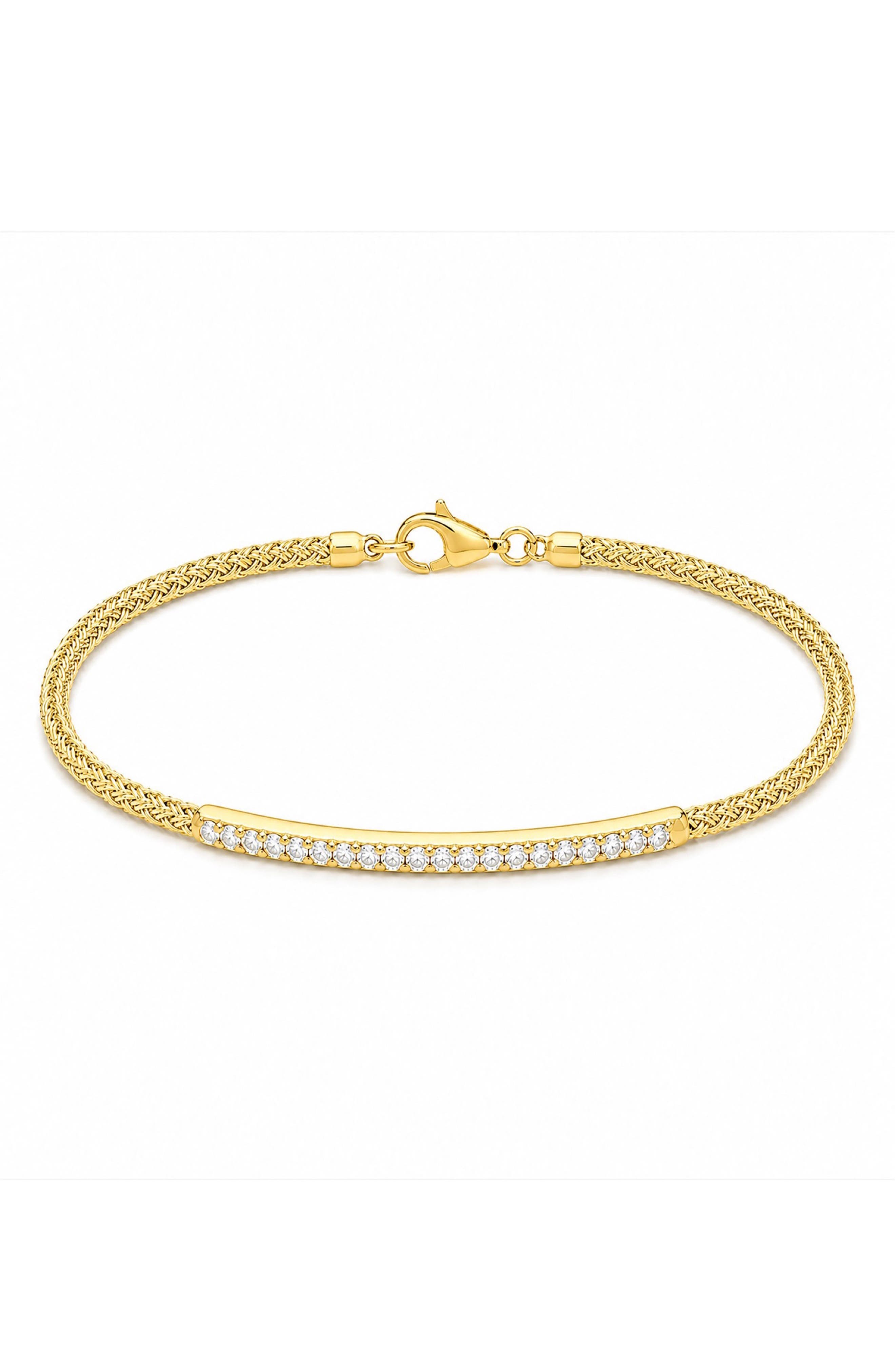Mesh Bangle Bracelet