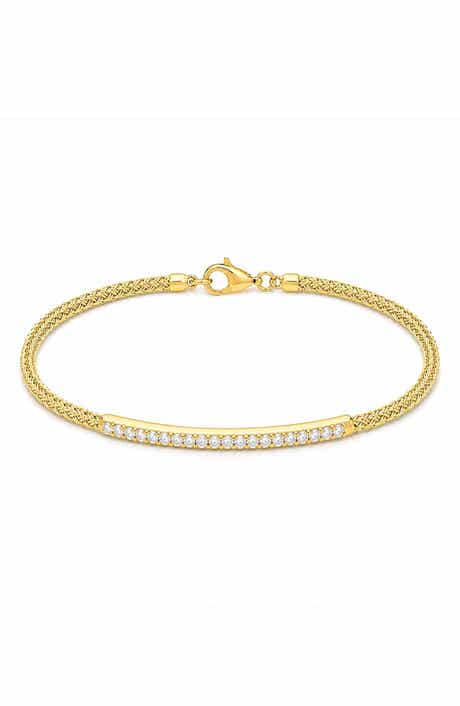 Mesh Bangle Bracelet
