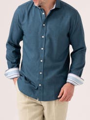 Koy Clothing Long Sleeve Cotton Merino Wool Shirt