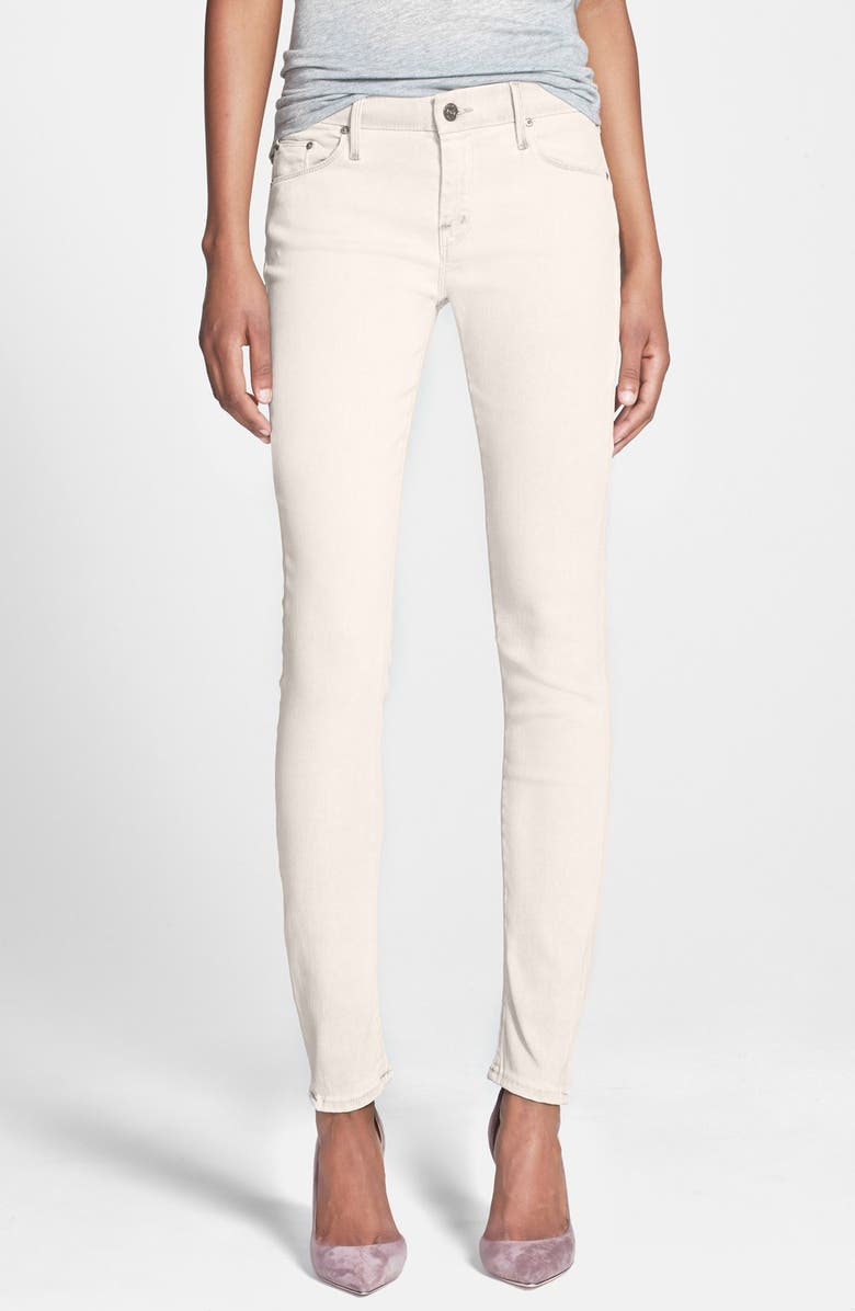 MOTHER 'The Looker' Skinny Stretch Jeans, Main, color, 