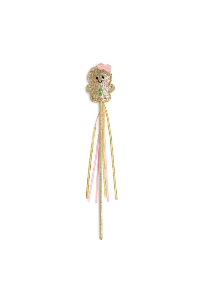 Gingerbread Christmas Wand, Main, color, Gold
