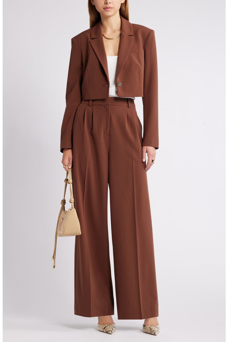 Crop Blazer, Alternate, color, BROWN SOIL