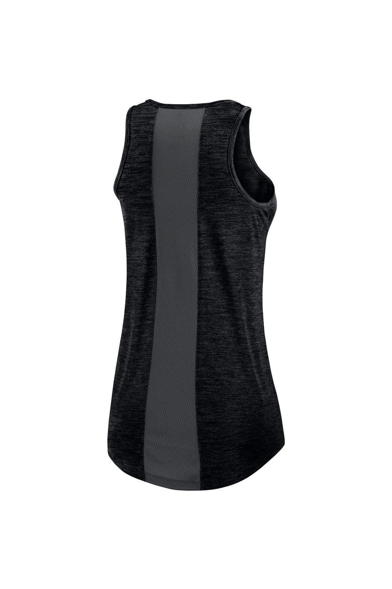 Women's Nike Black San Francisco Giants Logo Fade High Neck Performance Tank Top, Alternate, color, Black