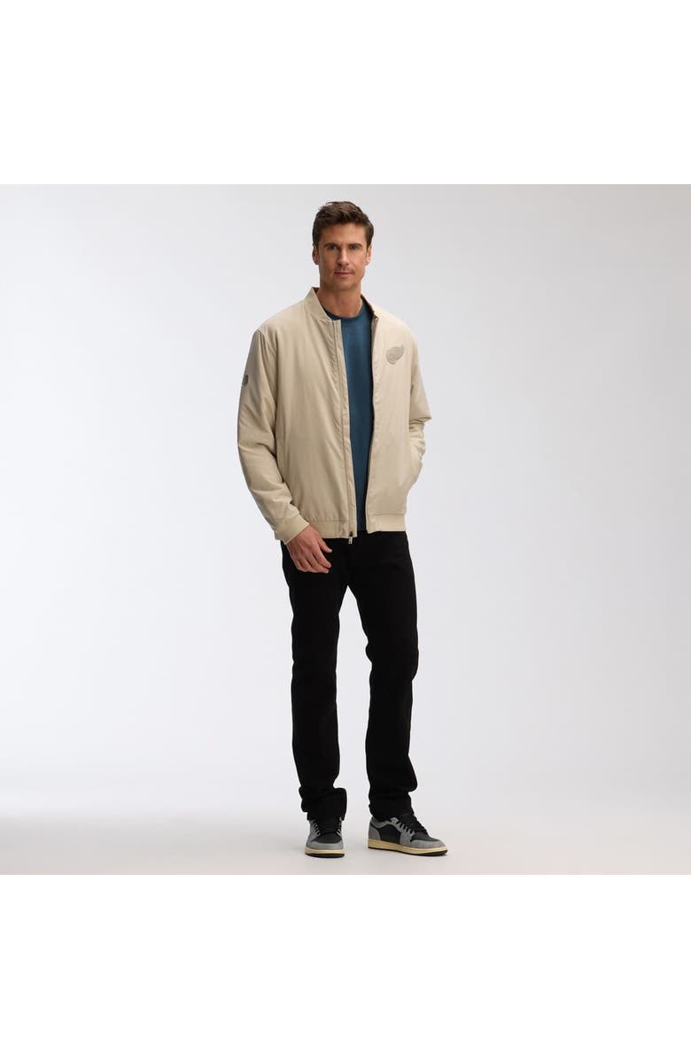 FANATICS Men
s Fanatics Tan Detroit Red Wings Authentic Pro Road Lightweight Full-Zip Bomber Jacket, Alternate, color, Tan