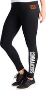 G-III 4HER BY CARL BANKS Women's G-III 4Her by Carl Banks Black Washington Commanders Pregame Leggings