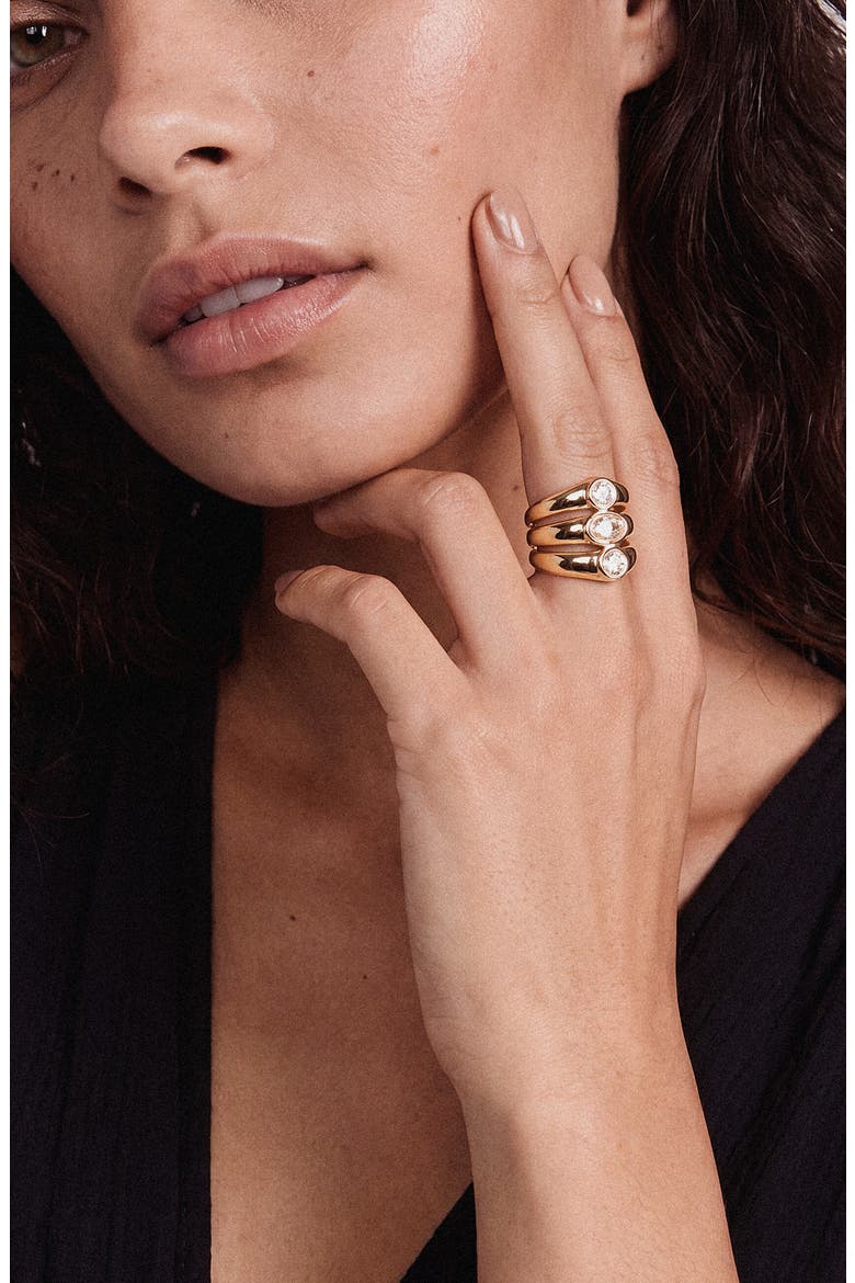 Stacked Up Ring, Alternate, color, GOLD