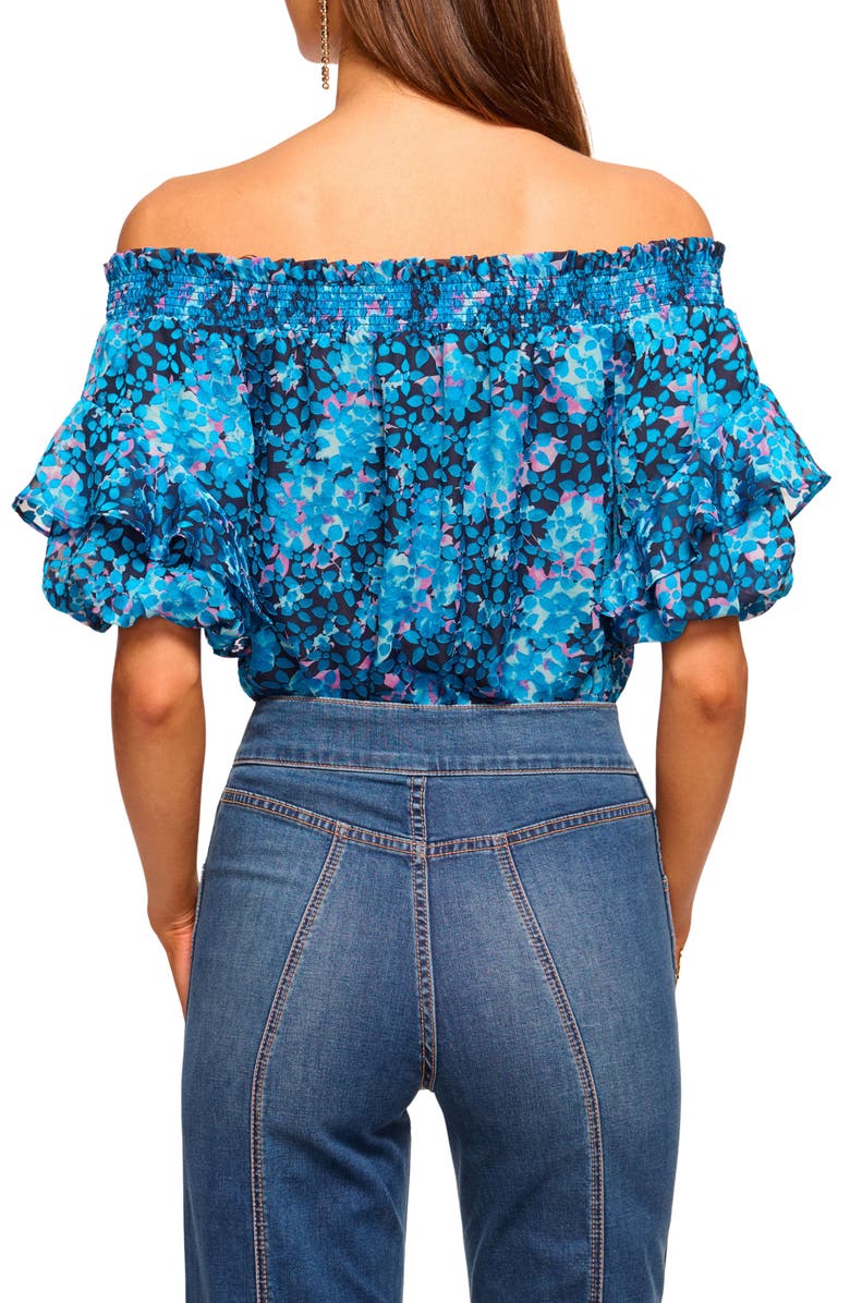 Ramy Brook Fiona Floral Off the Shoulder Top, Alternate, color, 