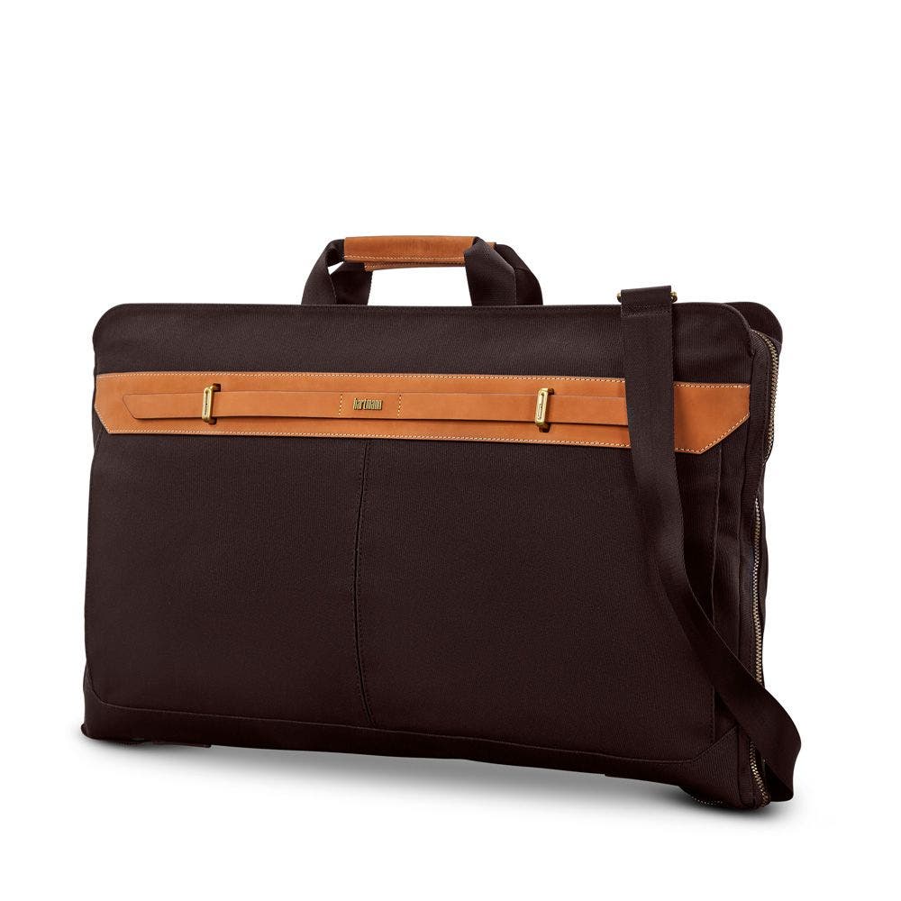 Hartmann Reserve Trifold Garment Bag, Main, color, Oak